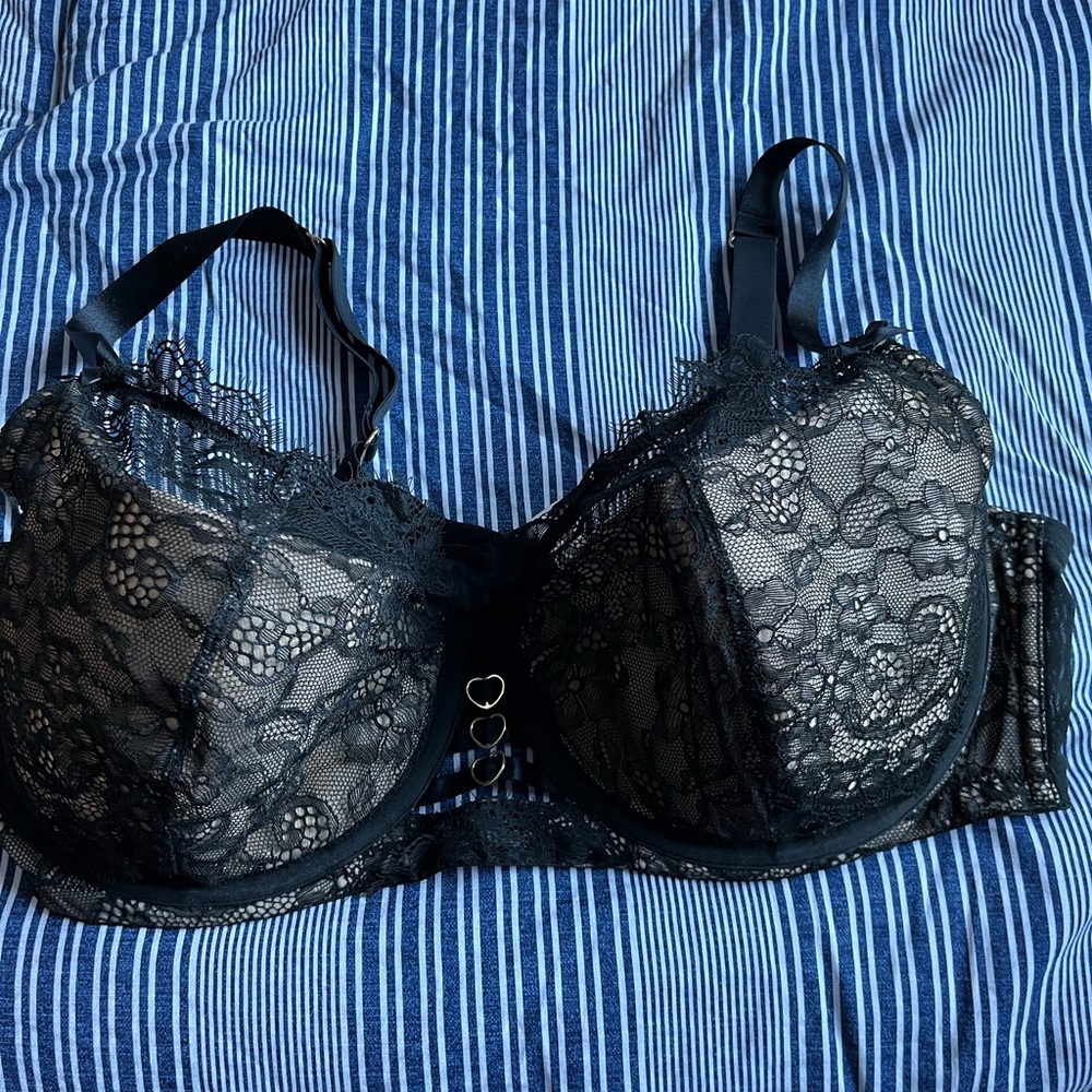 Cacique lightly lined French balconette bra